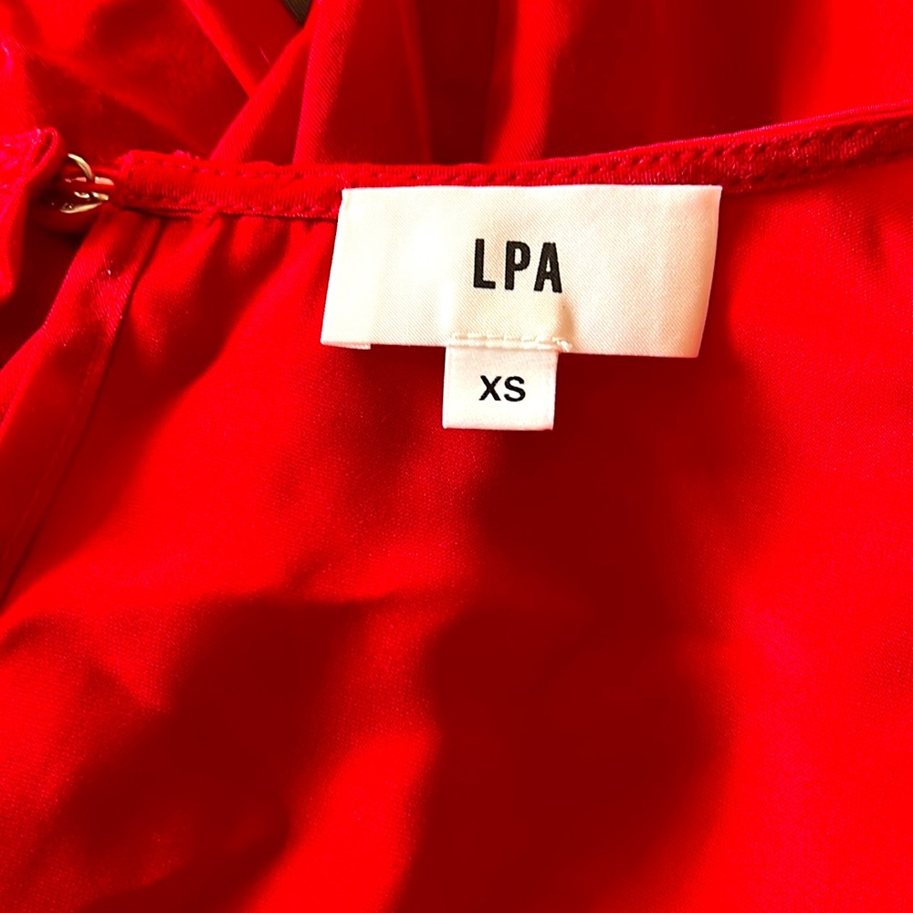 LPA Red New Rosa In Blouse - Picture 4 of 6